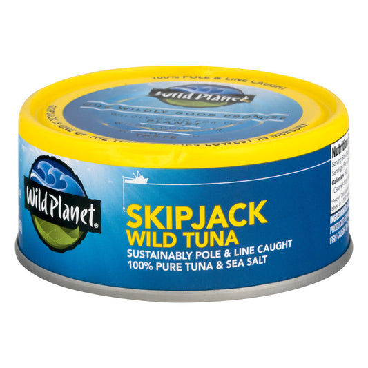 Wild Planet Skipjack Light Tuna Low Mercury (12x5 Oz)