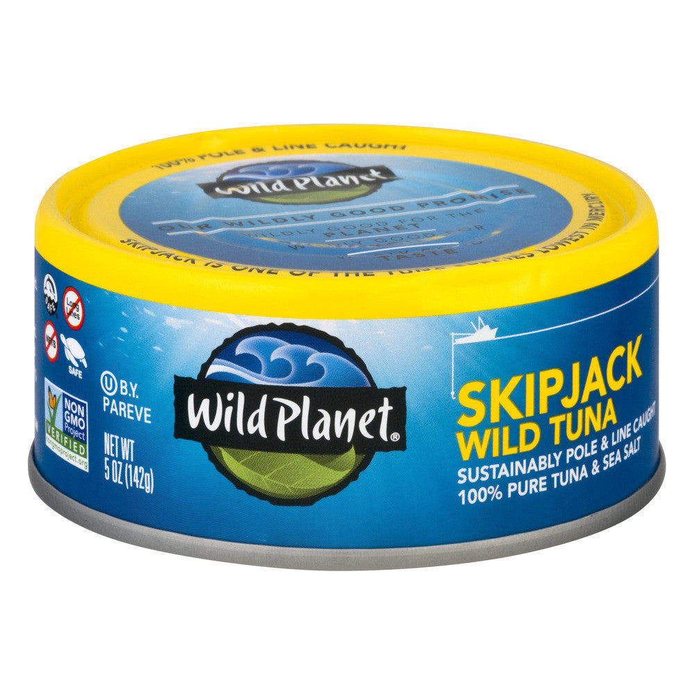 Wild Planet Skipjack Light Tuna Low Mercury (12x5 Oz)