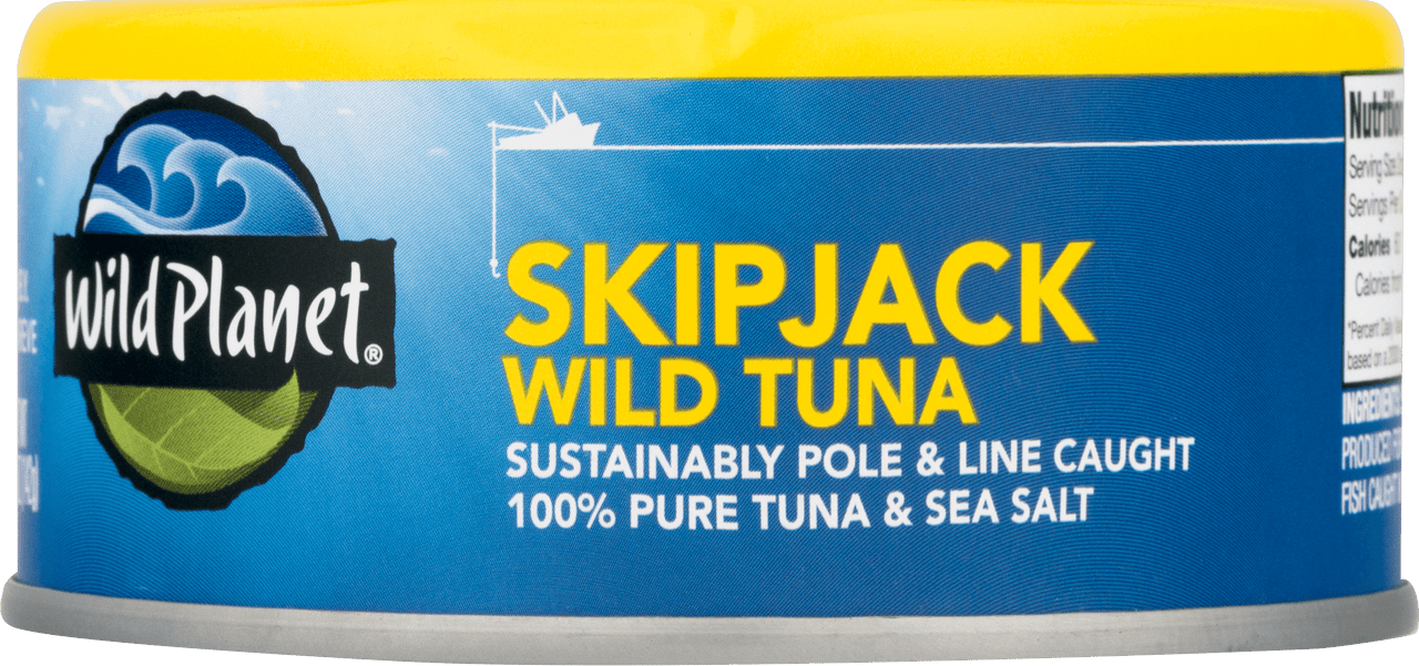 Wild Planet Skipjack Light Tuna Low Mercury (12x5 Oz)