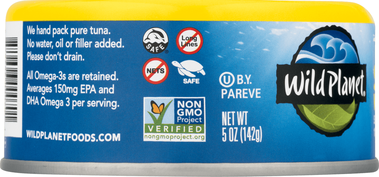 Wild Planet Skipjack Light Tuna Low Mercury (12x5 Oz)