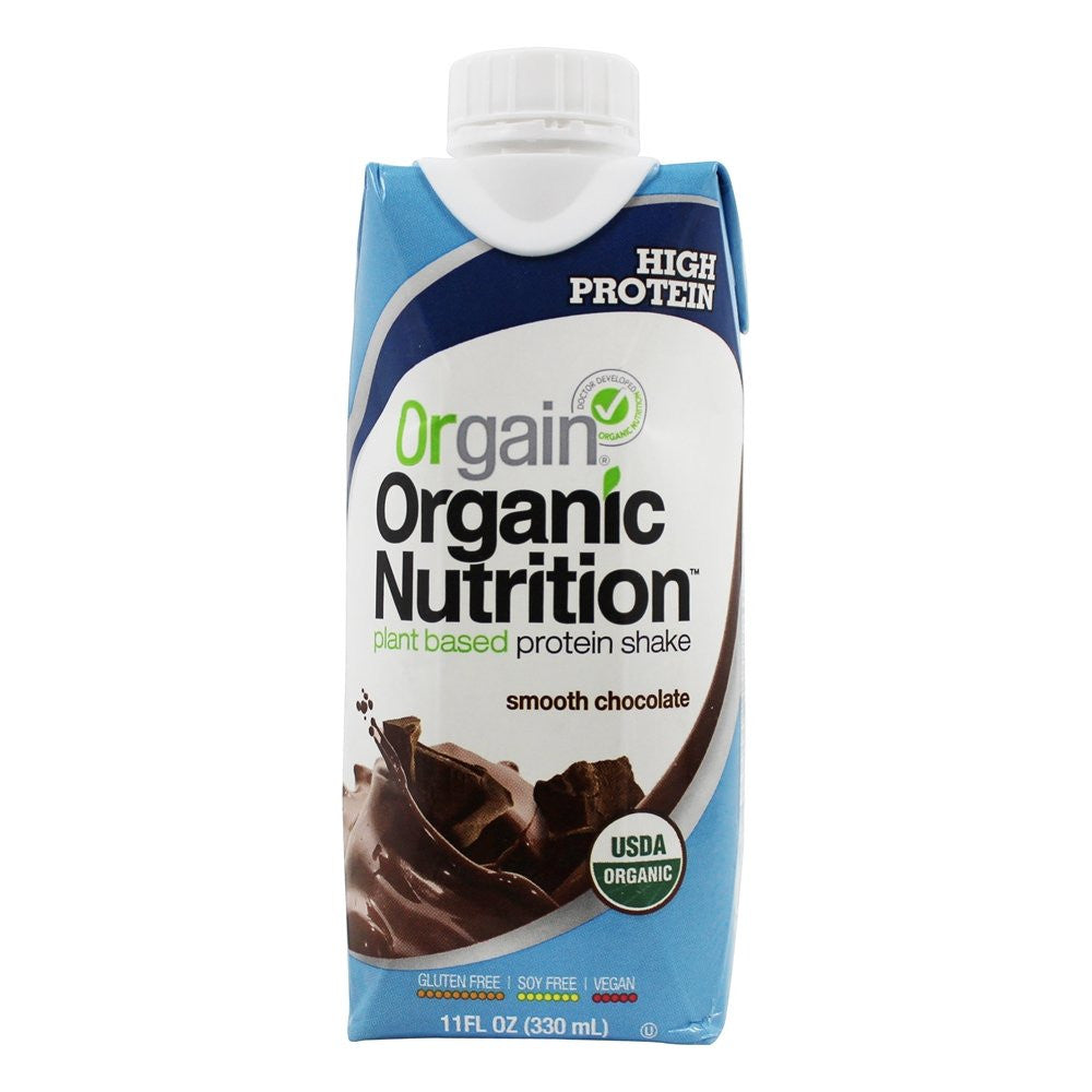 Orgain Shake, Smooth Chocolate Vegan (12X11 OZ)